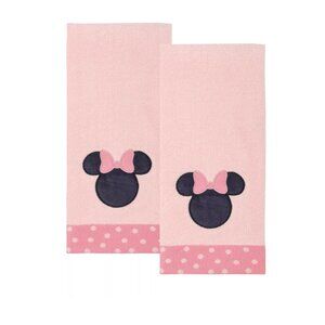 NEW 2Pk Minnie Mouse Hand Towels